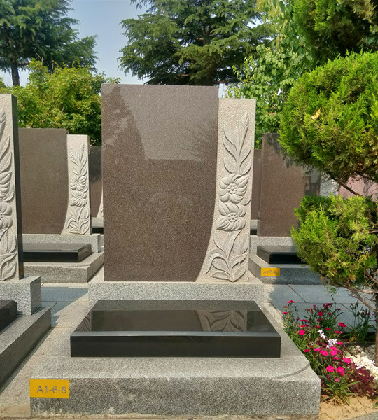 静安墓园菊花园立碑