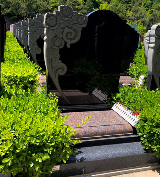灵山宝塔陵园世尊园立碑161