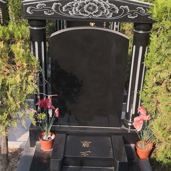 涿州万佛园公墓祥鹤苑立碑03