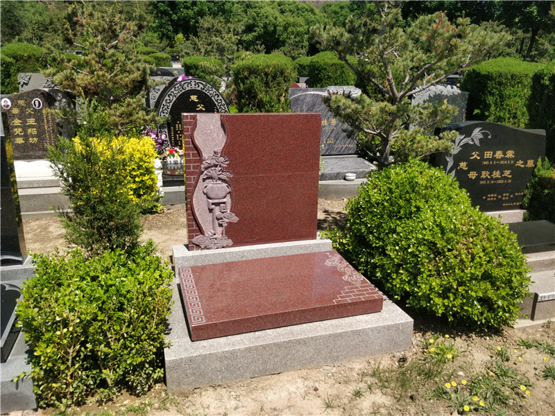 天寿陵园龙颌园立碑04