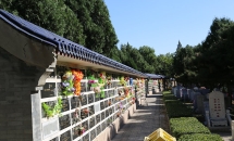 八宝山人民公墓环境图壁葬