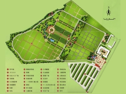 长安园公墓环境图