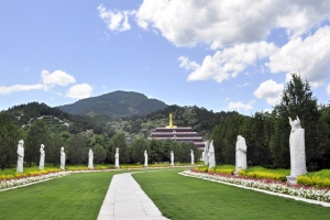 清东陵万佛园公墓景观图片