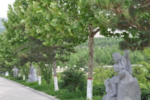 灵山宝塔陵园景观图片
