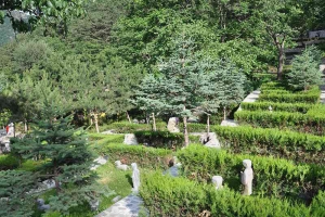 九公山陵园景观图片
