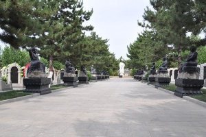 灵山宝塔陵园景观图片