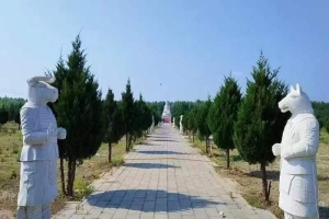 惠灵山松鹤陵园景观图片