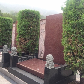 点击查看源图 天成园莲花碑