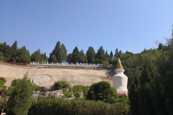 盘龙台公墓环境图