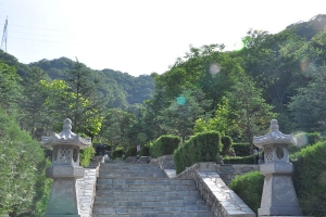 九公山陵园景观图片