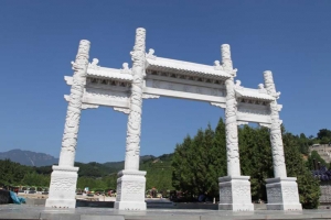 清东陵万佛园公墓景观图片