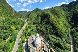 九公山陵园景观图片