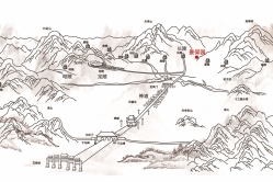 十三陵景仰园陵园环境实拍图片