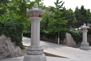 灵山宝塔陵园景观图片