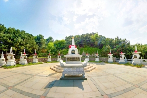 清东陵万佛园公墓景观图片