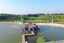 环湖生态陵园环境图