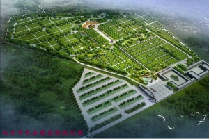长安园公墓景观图片