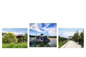 环湖生态陵园景观图片