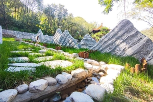 长城华人怀思堂景观图片