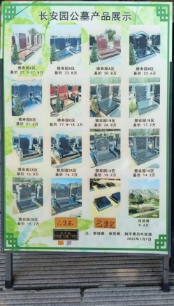 长安园公墓环境图