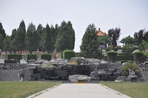 静安墓园景观图片