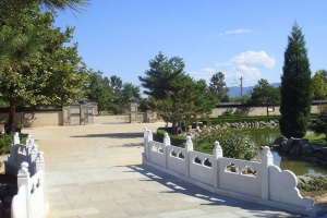 长安园公墓景观图片