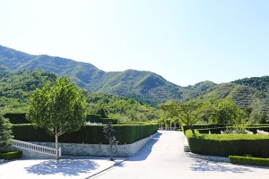 天山陵园景观图片