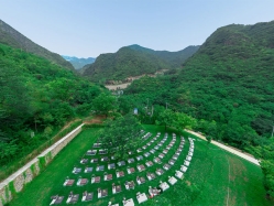 九公山陵园环境实拍