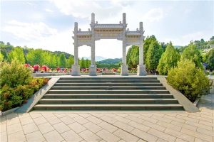 清东陵万佛园公墓景观图片