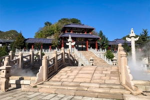 长城华人怀思堂景观图片