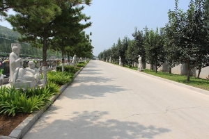 灵山宝塔陵园景观图片
