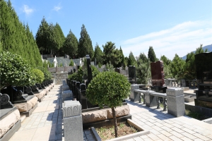 温泉墓园景观图片