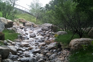 九公山陵园景观图片