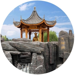 环湖生态陵园环境图