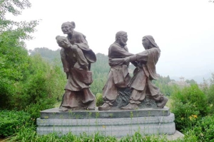清东陵万佛园公墓景观图片