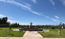 天福园公墓环境实拍景观风水球
