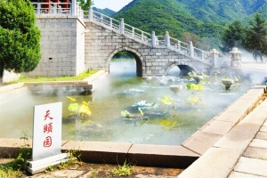 长城华人怀思堂景观图片