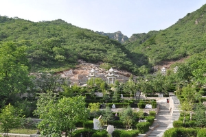 九公山陵园景观图片