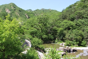 九公山陵园景观图片