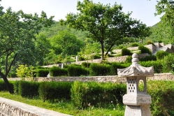 九公山陵园环境实拍