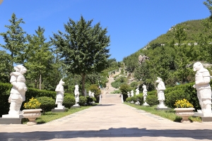 桃峰陵园景观图片