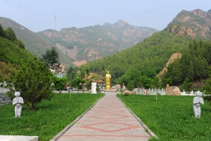盘龙台公墓景观图片
