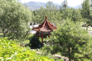 灵山宝塔陵园景观图片