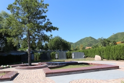 花坛葬实景景观