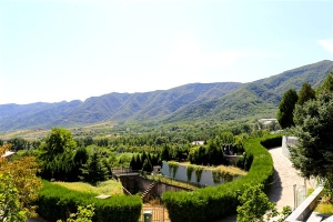 温泉墓园景观图片