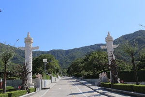 天山陵园景观图片