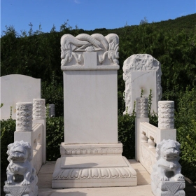 标准墓区立碑