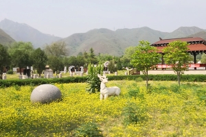 昌平凤凰山陵园景观图片