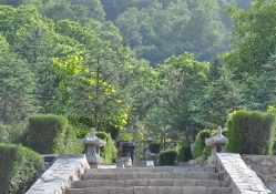 九公山陵园环境实拍